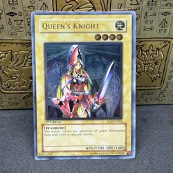 Yugioh Queen's Knight EEN-EN004 Ultimate Rare 1st Edition NM - Image 1