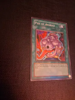 POT OF AVARICE YUGIOH ELEMENTAL ENERGY EEN-EN037 1st Edition Super Rare VLP - Image 2