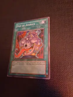 POT OF AVARICE YUGIOH ELEMENTAL ENERGY EEN-EN037 1st Edition Super Rare VLP - Image 3