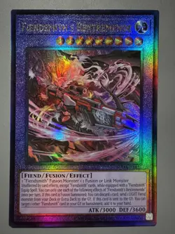 YUGIOH FIENDSMITH'S REXTREMENDE ASIA ENGLISH EDITION SUDA-AE037 ULTIMATE RARE - Image 1