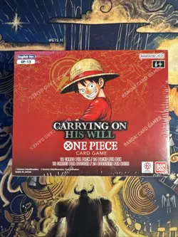 One Piece OP-13 Carrying on His Will New Booster Box English Sealed - Image 1
