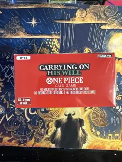 One Piece OP-13 Carrying on His Will New Booster Box English Sealed - Image 4