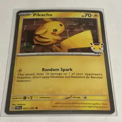 Pikachu (Pokemon Day 2026) 051/162 Miscellaneous Cards & Products Holo - Image 1