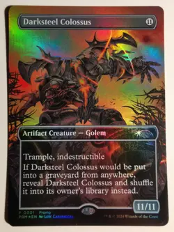 Darksteel Colossus Promo Foil: Mtg Card NM - Image 1
