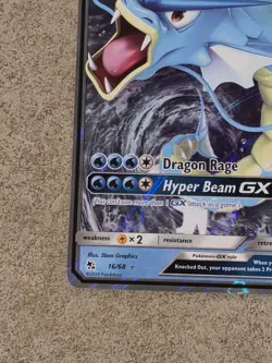 [ NM ] Pokemon Gyarados GX 16/68 Hidden Fates Holo Ultra Rare Pokemon Card - Image 4