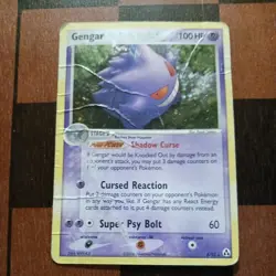 Gengar Damaged 5/92 Pokemon Card TCG 5/92 Rare Holo Legend Maker 2006 - Image 1