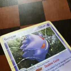 Gengar Damaged 5/92 Pokemon Card TCG 5/92 Rare Holo Legend Maker 2006 - Image 3