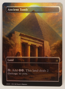 Ancient Tomb FOIL Proxy Card with Custom Fantasy Art - Image 4