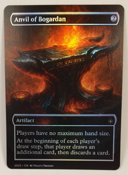 Anvil of Bogardan FOIL Proxy Card with Custom Fantasy Art - Image 4