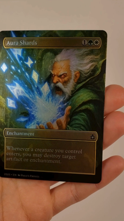 Aura Shards FOIL Proxy Playtest Card with Custom Art Design - Image 2