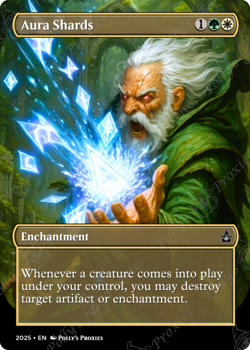 Aura Shards FOIL Proxy Playtest Card with Custom Art Design - Image 4