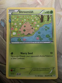 Shroomish RC2/RC32 Radiant Collection Generations Regular Pokemon Card LP - Image 1