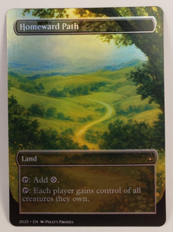 Homeward Path FOIL Proxy Playtest Card with Custom Fantasy Art - Image 3