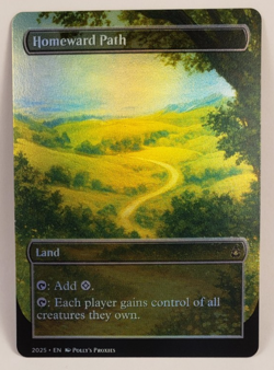 Homeward Path FOIL Proxy Playtest Card with Custom Fantasy Art - Image 4