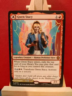 Gwen Stacy / Ghost-Spider - Marvel's Spider-Man - NM - Mythic - MTG - Image 1