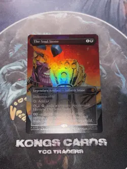 The Soul Stone (Borderless) [Marvel's Spider-Man] Foil Near Mint - Rare! - Image 1