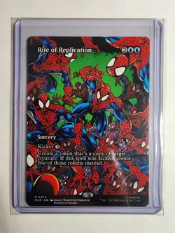 Magic Rite of Replication 14 (Borderless) Marvel Universe Eternal-Legal Regular - Image 1