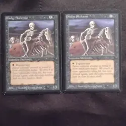 Magic The Gathering Beta Drudge Skeletons x2 Creature Black Sandra Everingham - Image 1