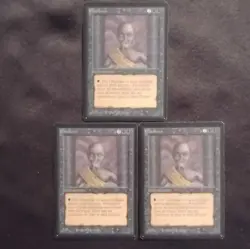 Magic The Gathering Beta Pestilence x3 Enchantment Black Jesper Myrfors - Image 1