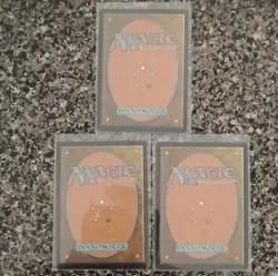 Magic The Gathering Jet Medallion x3 Artifact Colorless Sue Ellen Brown - Image 2