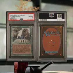 *** Sylvan Library PSA 8 *** MTG - Legends - NM-MT Vintage Magic - Image 1