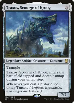 MTG Traxos, Scourge of Kroog - Dominaria #234 - Image 1