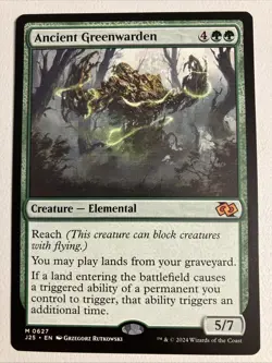 Ancient Greenwarden Foundations Jumpstart Regular NM M 0627 - Image 1