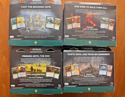 Lord of the Rings MTG Commander Deck Set – 4 Deck Set – SEALED - NM 195166205052 - Image 2