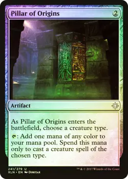 MTG FOIL Pillar of Origins - Ixalan #241 - Image 1