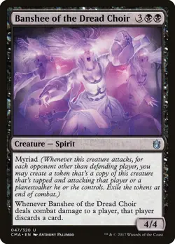 MTG Banshee of the Dread Choir - Commander Anthology #047 - Image 1