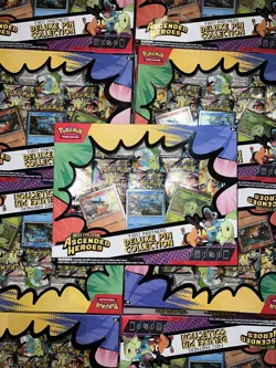 Pokemon TCG Ascended Heroes First Partners Deluxe Pin Collection Sealed 2026 - Image 1