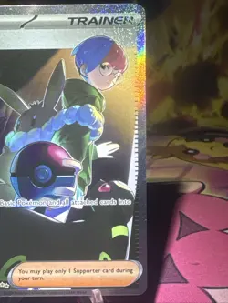 Penny 239/091 Pokemon Paldean Fates Special Illustration Rare NM Holo - Image 2