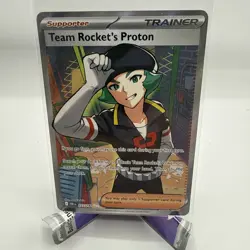 Team Rocket’s Proton 227/182 Destined Rivals Ultra Rare NM Pokemon TCG - Image 1