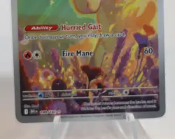 Rapidash 189/182 - Pokemon Destined Rivals SV10 - Illustration Rare IR - NM - Image 3