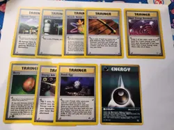 Pokemon Vintage Neo Genesis Neo Discovery Trainer Lot - NM - Super Energy Berry - Image 1