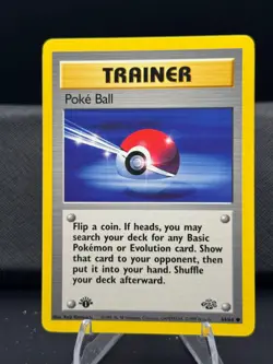 Pokemon Jungle - Poke Ball, 64/64 - 1st Edition - Image 1