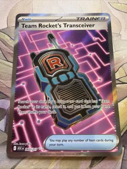 2026 Pokemon Team Rocket's Transceiver Ultra Rare 263/217 - Ascended Heroes - NM - Image 1