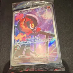 Pokemon Charcadet Promo Holo Pack Mega Evolution Phantasmal Flames Elite Trainer - Image 2