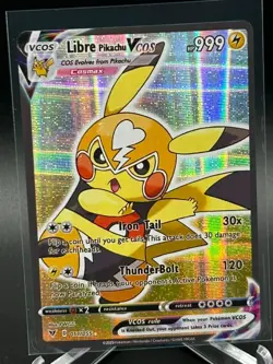 Pokemon Pikachu Cosplay Libre Wrestling Custom Art NM - Image 1