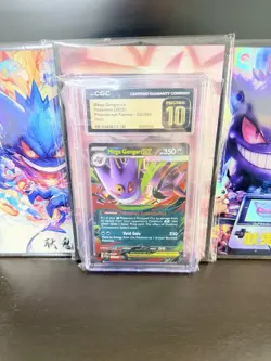 Pokemon TCG Mega Gengar ex CGC 10 Phantasmal Flames 056/094 Holo English - Image 1