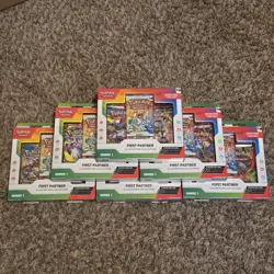 Pokemon First Partner Illustration Collection Series 1, Lot of 6 **SHIPS FAST** - Image 1