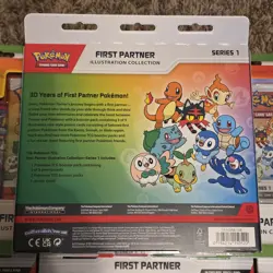 Pokemon First Partner Illustration Collection Series 1, Lot of 6 **SHIPS FAST** - Image 2