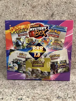 ICONIC MYSTERY POKEMON BIG BOOSTER BOX 1.0 BBB FACTORY SEALED! $559 MSRP - Image 1