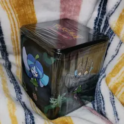 Pokemon Ogerpon Stacking Tin 2025 TCG Box 3 Booster Packs 2 Sticker Sheets - Image 4