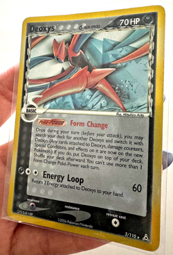 Deoxys - (Delta Species) [Attack] #3/110 Pokemon Holon Phantoms Holo - Image 3