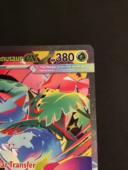 Pokemon TCG Mega Venusaur Ex 177/132 English NM Mega Evolution Fresh From Pack🔥 - Image 3