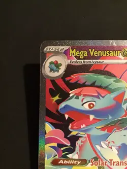 Pokemon TCG Mega Venusaur Ex 177/132 English NM Mega Evolution Fresh From Pack🔥 - Image 4