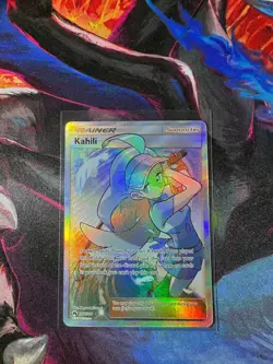 Kahili 210/214 Full Art Trainer Lost Thunder Pokemon TCG NM+ - Image 1