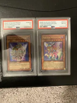 2006 YU-GI-OH! PROMO JUMP MAGAZINE #EN010 TOON DARK MAGICIAN GIRL PSA 8 - Image 1