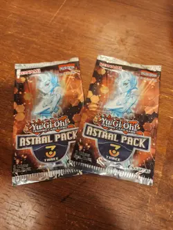 2x Astral Pack 3 for Yugioh Yu-gi-oh Factory Sealed NEW - Image 1